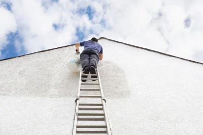 Peinture extérieure à Cléguer — façades et ravalement